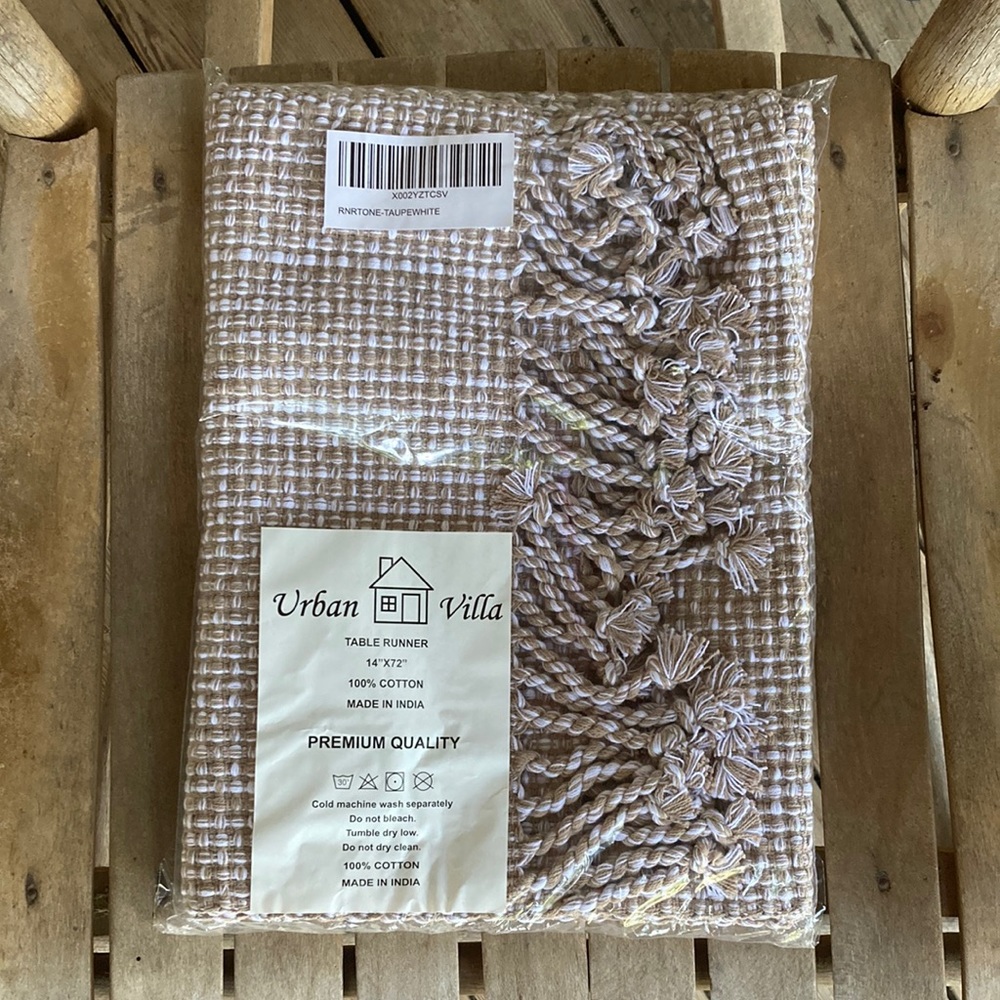 Farmhouse table runner